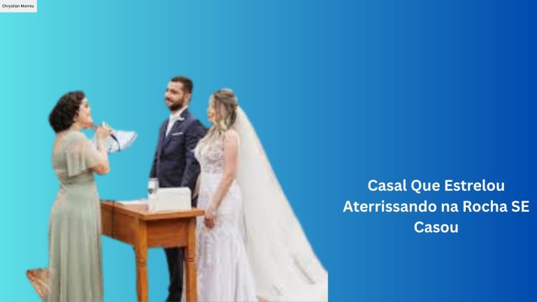 Casal Que Estrelou Aterrissando na Rocha SE Casou